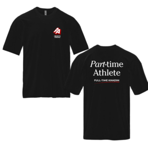 Part-Time Athlete Oversized T-Shirt (Black)