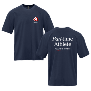 Part-Time Athlete Oversized T-Shirt (Navy)